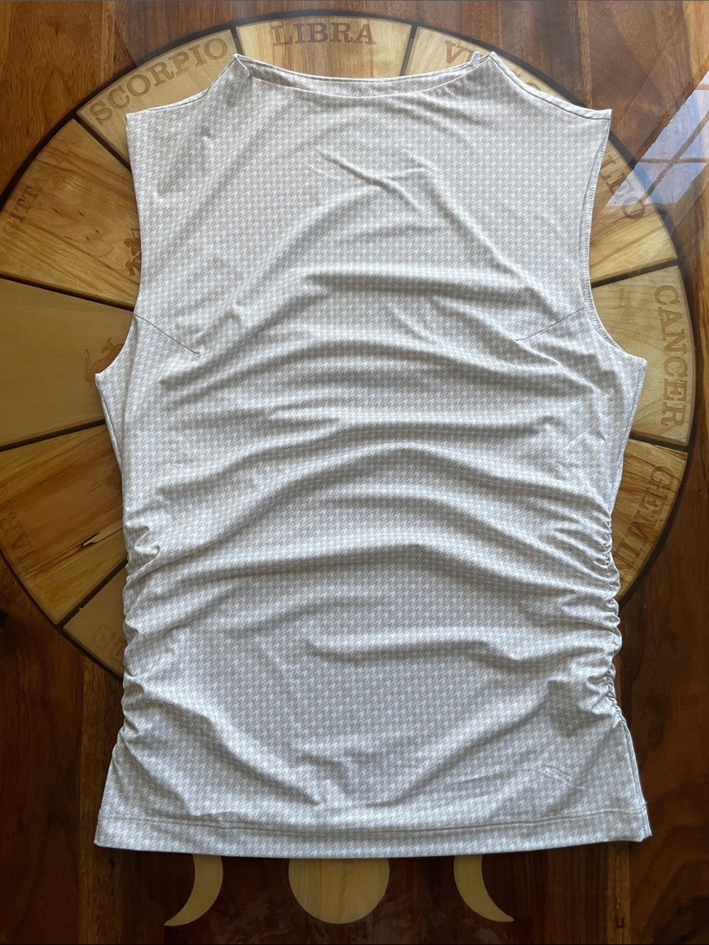 Houndstooth Tank with UPF 50+ Sun Protection